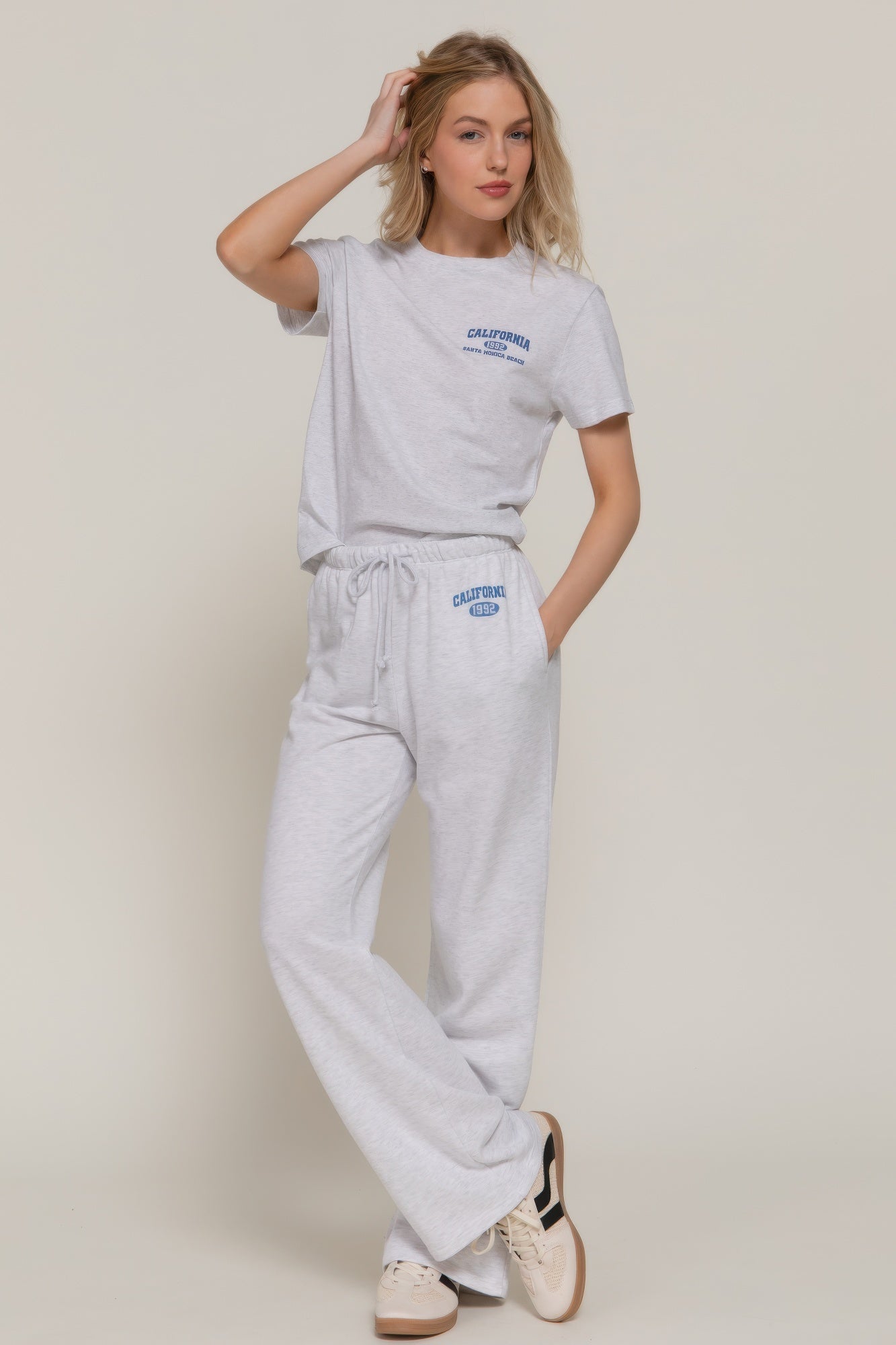 Waistband Print Detail Sweatpants - LODIMAE FASHION 