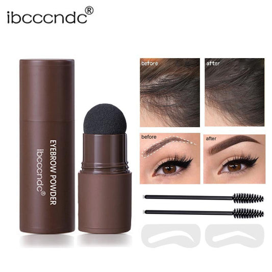 Hairline Shadow Powder eyeBrow Stamp Kit - LODIMAE FASHION 