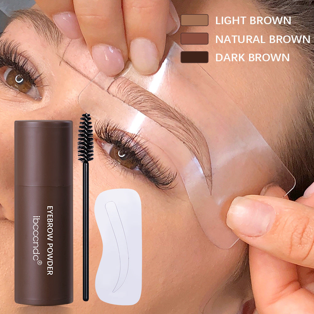 Hairline Shadow Powder eyeBrow Stamp Kit - LODIMAE FASHION 