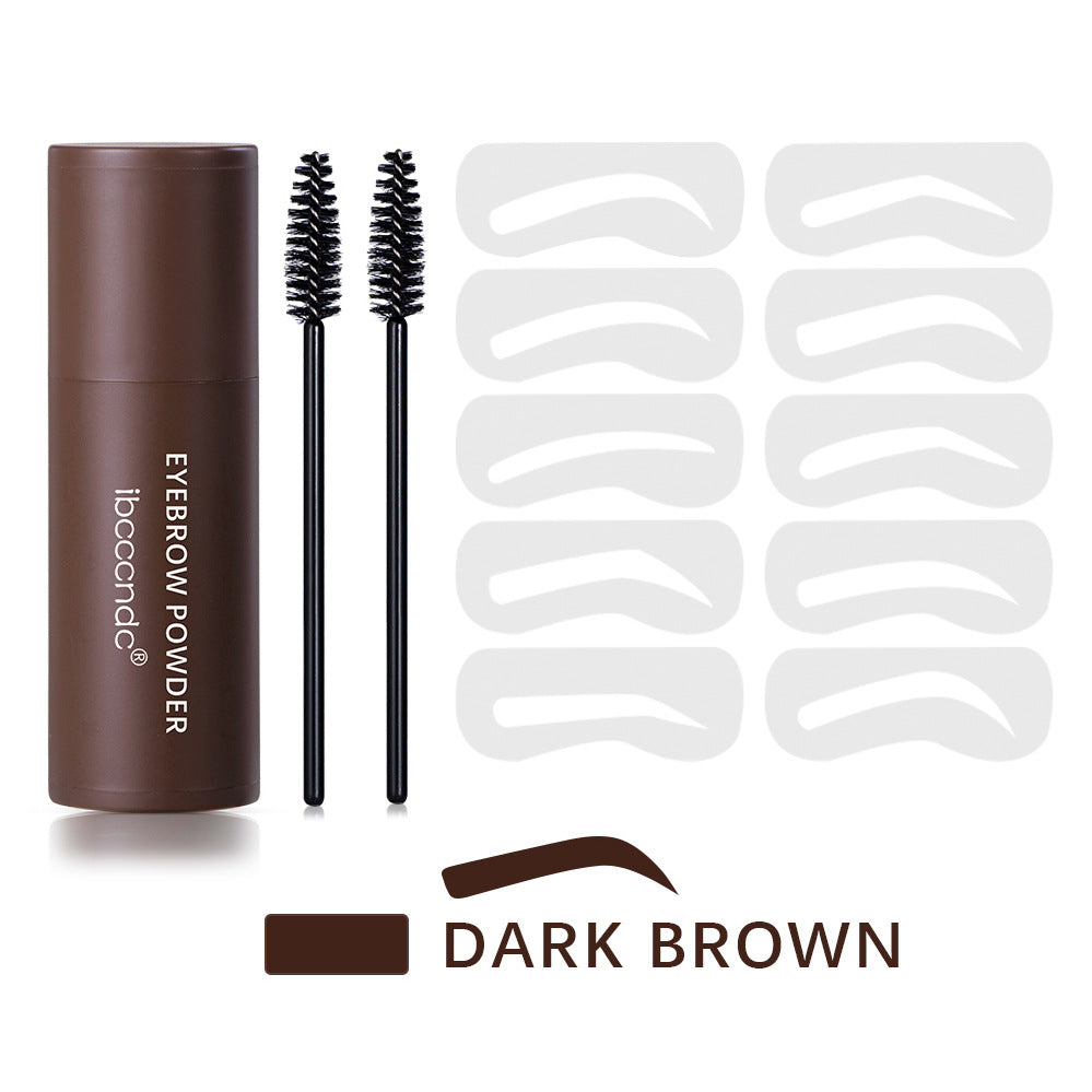 Hairline Shadow Powder eyeBrow Stamp Kit - LODIMAE FASHION 
