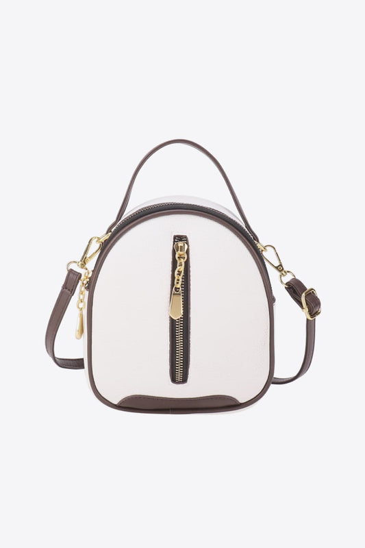 Vegan PU Leather Handbag Mini Shoulder Bag - LODIMAE FASHION 
