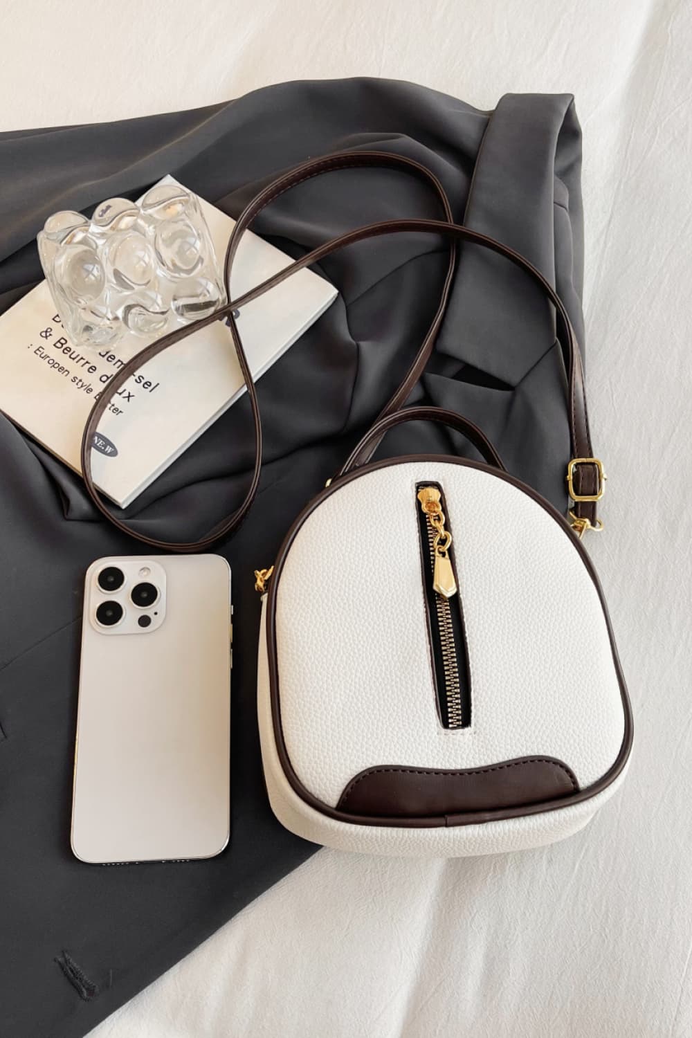 Vegan PU Leather Handbag Mini Shoulder Bag - LODIMAE FASHION 