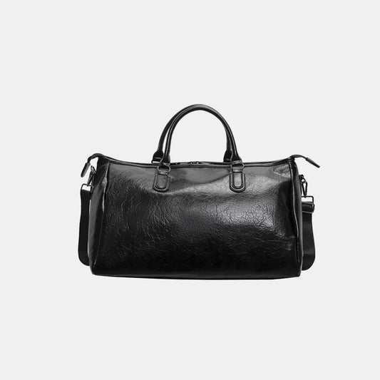 PU Leather Travel Duffel Bag – Oversized Weekender - LODIMAE FASHION 
