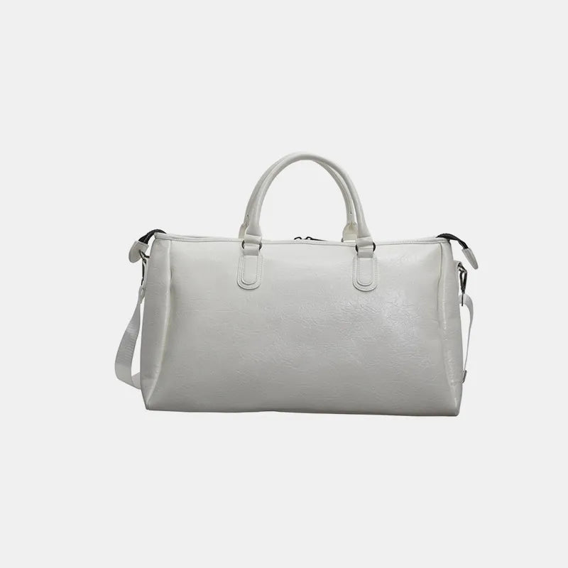 PU Leather Travel Duffel Bag – Oversized Weekender - LODIMAE FASHION 
