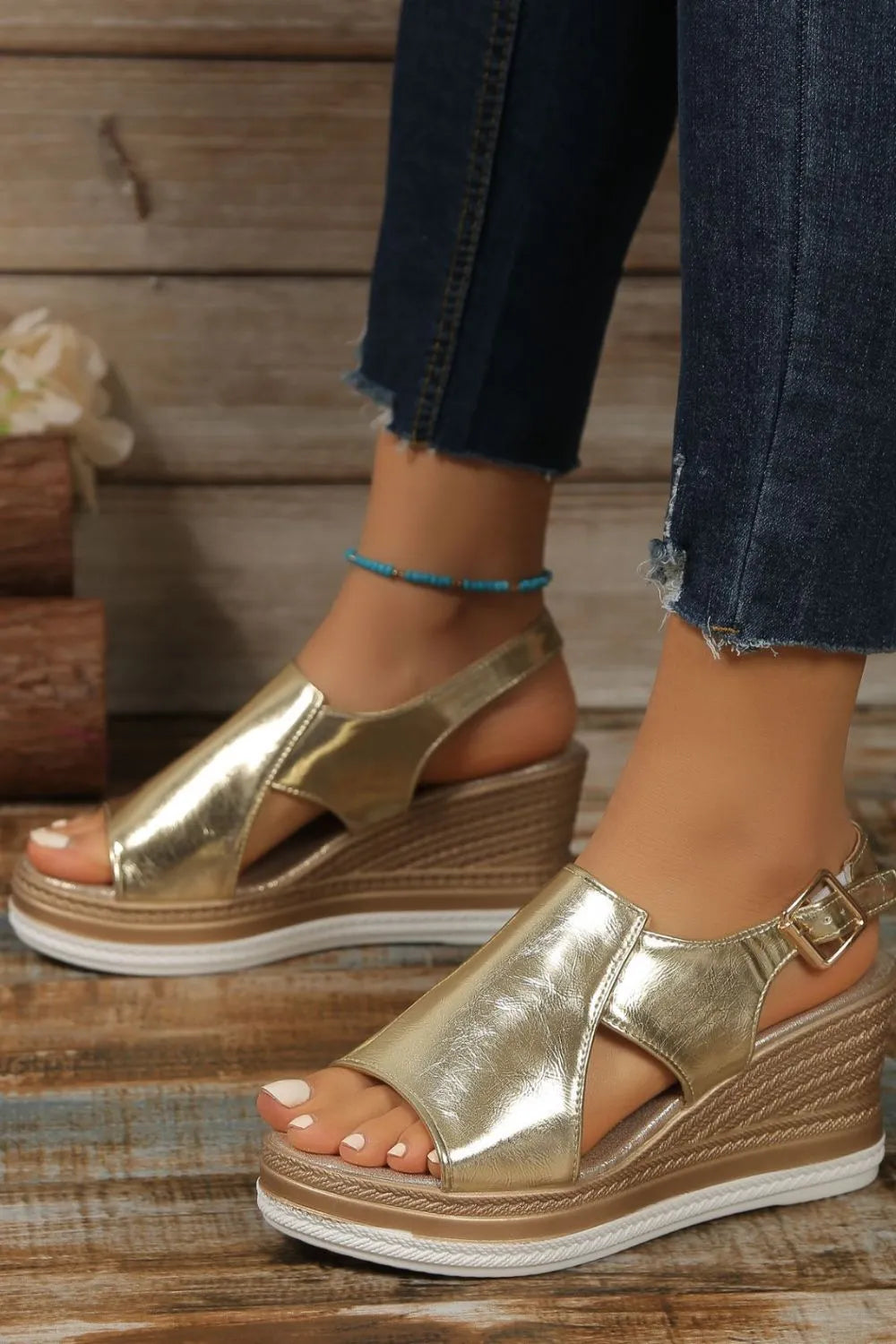 Peep Toe High Heel Sandals - LODIMAE FASHION 