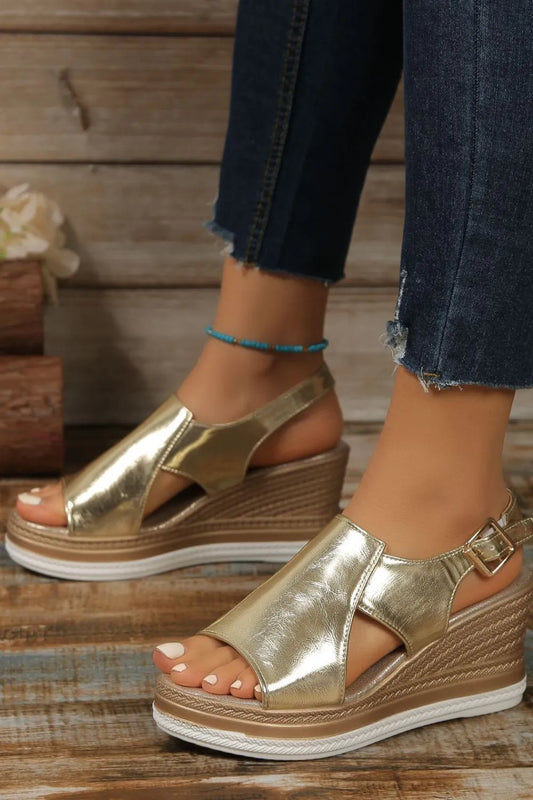 Peep Toe High Heel Sandals - LODIMAE FASHION 