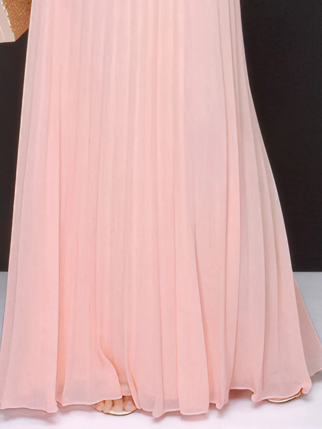 Pleated Sleeveless Maxi Cami Dress - LODIMAE FASHION 
