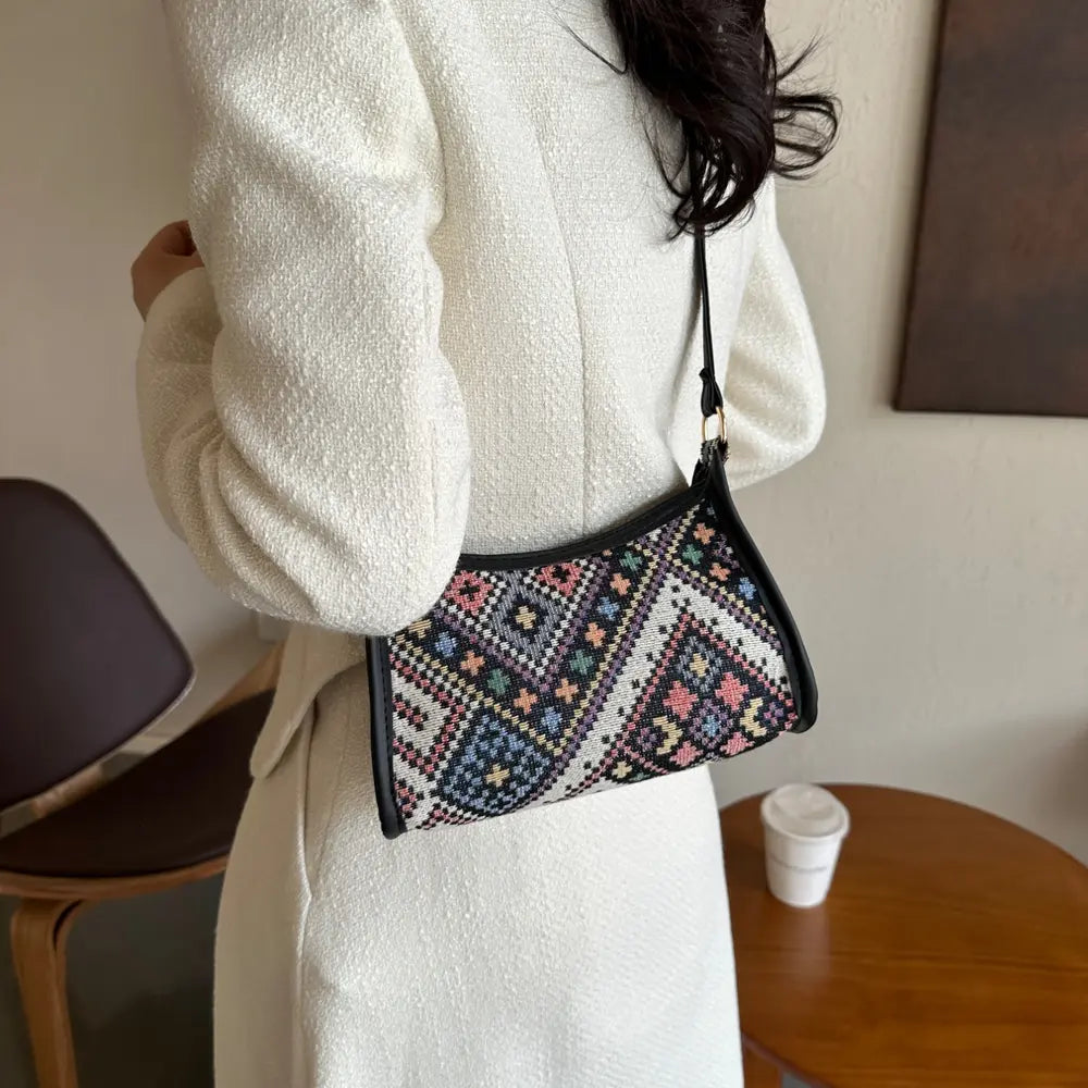 Printed Crossbody Bag – Stylish Lightweight Shoulder Purse - LODIMAE FASHION 