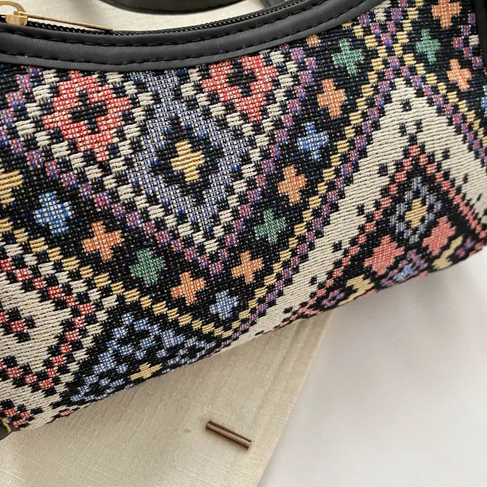 Printed Crossbody Bag – Stylish Lightweight Shoulder Purse - LODIMAE FASHION 