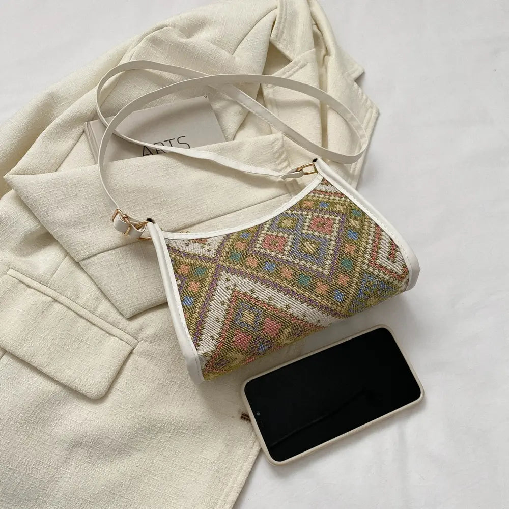 Printed Crossbody Bag – Stylish Lightweight Shoulder Purse - LODIMAE FASHION 