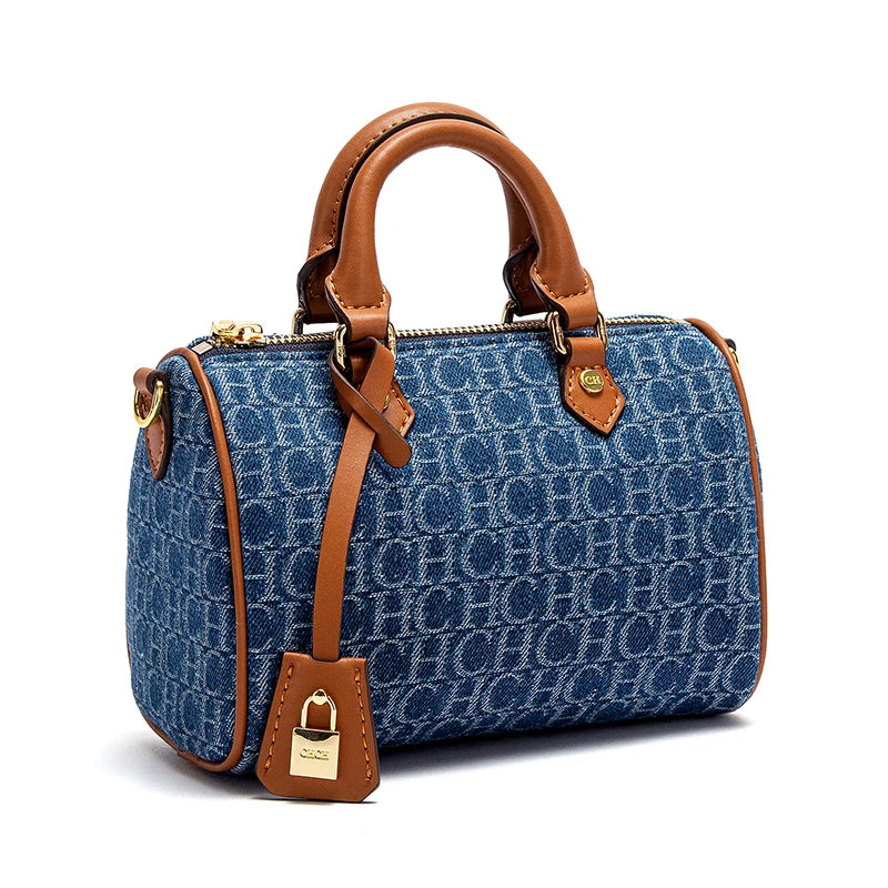 Shoulder Bag Cowboy Splicing Pillow Women's Handbag - LODIMAE FASHION 