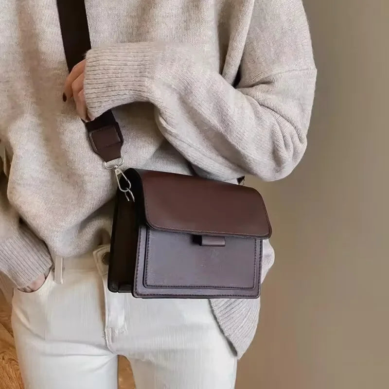 Classic Designer PU Leather Crossbody Bag for Women - LODIMAE FASHION 