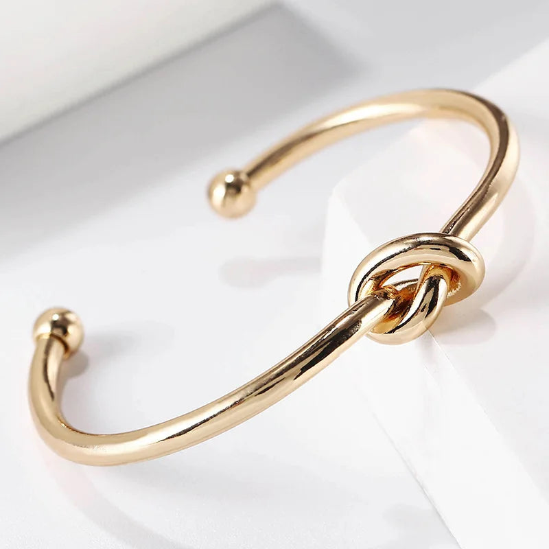 Stainless Steel Bracelets Vintage Men's Fashion Woven Twist Texture Bangles for Women Jewelry Statement Streetwear Goth Gifts - LODIMAE FASHION 