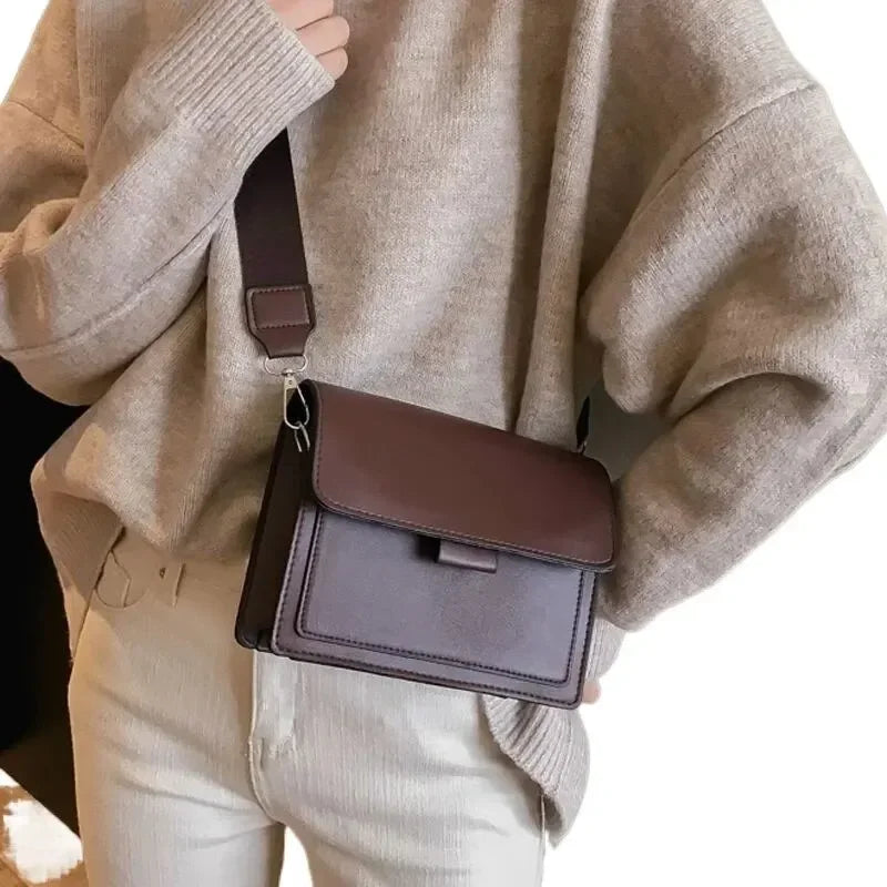 Classic Designer PU Leather Crossbody Bag for Women - LODIMAE FASHION 