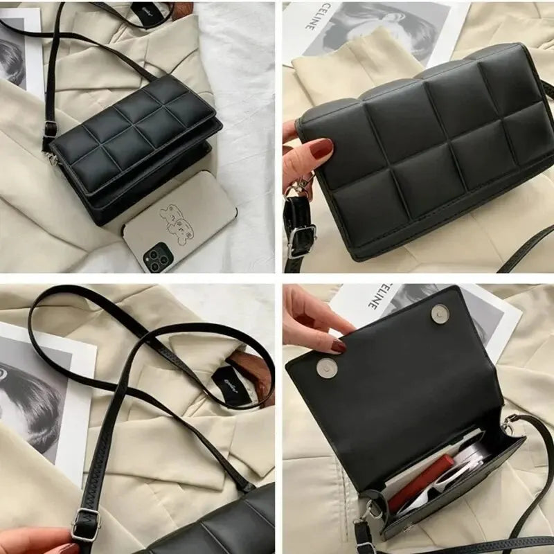 Fashion PU Leather Female Crossbody Bag - LODIMAE FASHION 