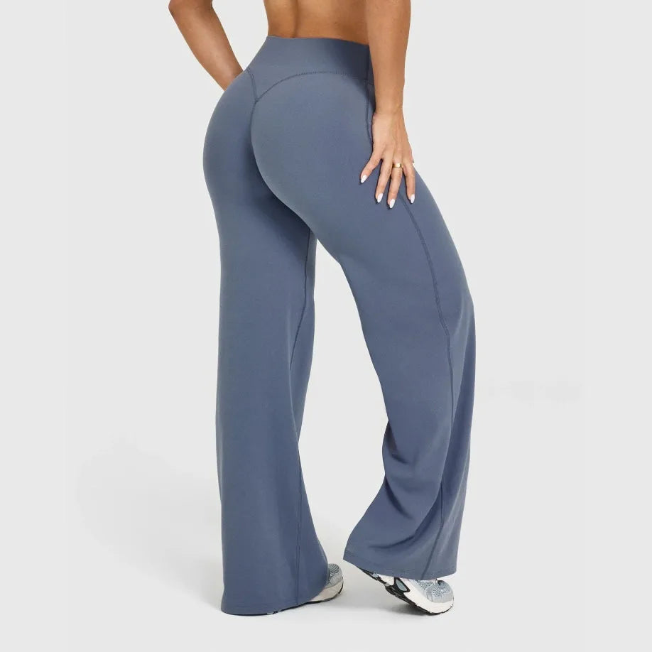 Straight-Leg Pants Ultra Soft Butter Fabric Women's - LODIMAE FASHION 