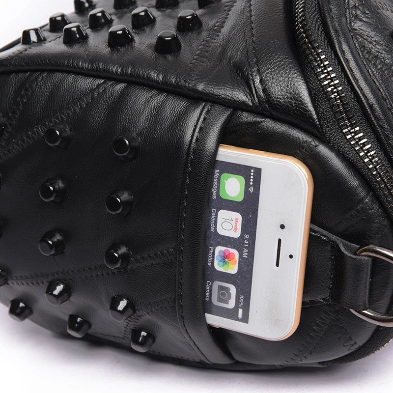 Luxury Ladies Genuine Leather Crossbody Bag - LODIMAE FASHION 