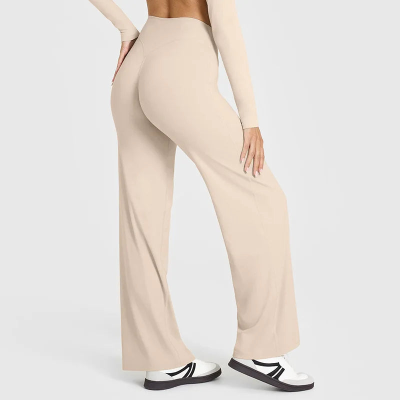 Straight-Leg Pants Ultra Soft Butter Fabric Women's - LODIMAE FASHION 