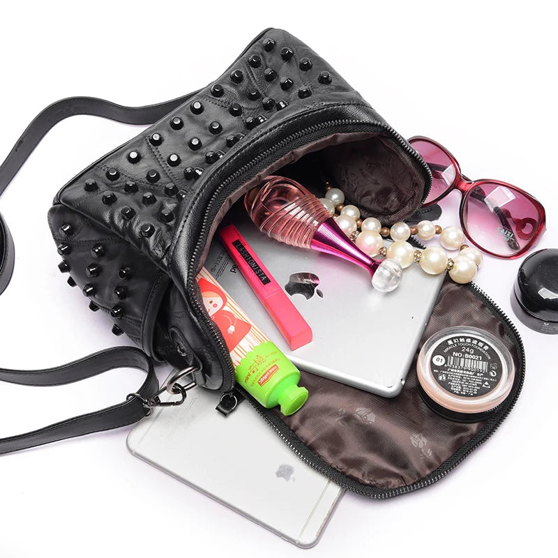 Luxury Ladies Genuine Leather Crossbody Bag - LODIMAE FASHION 
