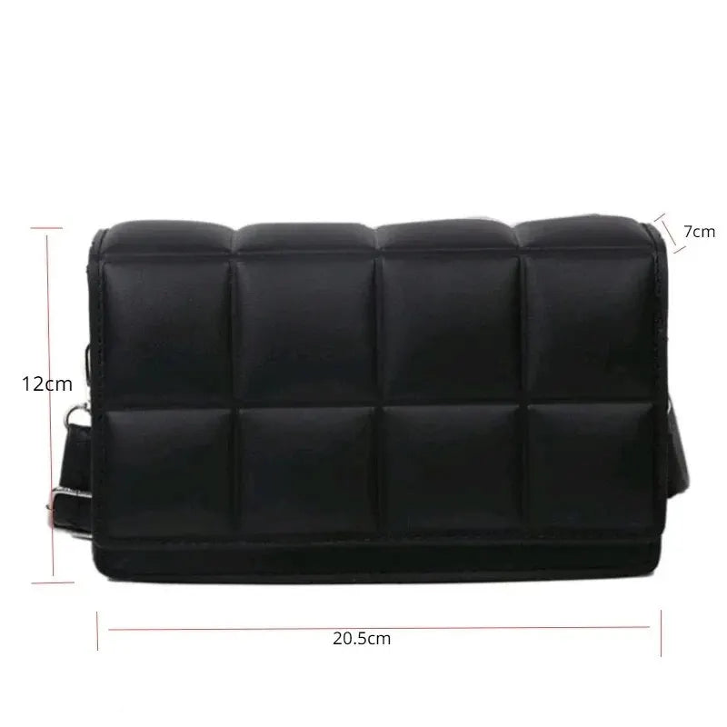 Fashion PU Leather Female Crossbody Bag - LODIMAE FASHION 