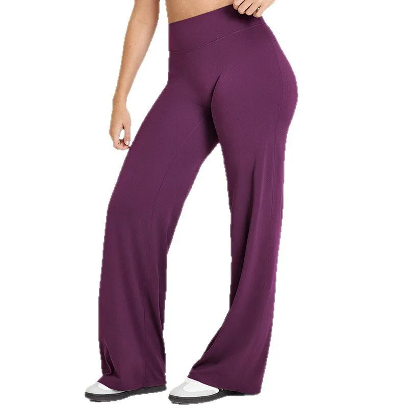 Straight-Leg Pants Ultra Soft Butter Fabric Women's - LODIMAE FASHION 