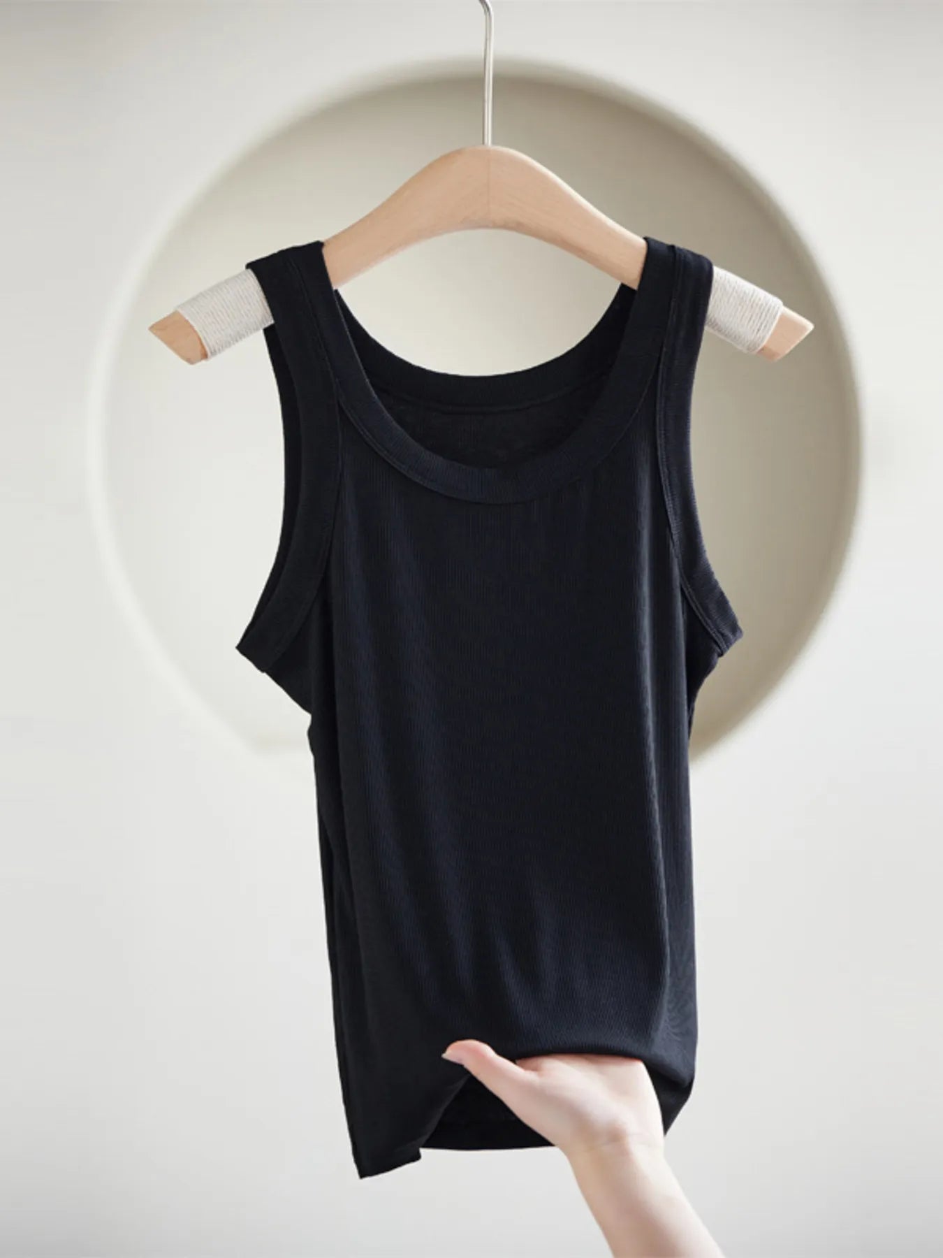 Scoop Neck Tank Top - LODIMAE FASHION 