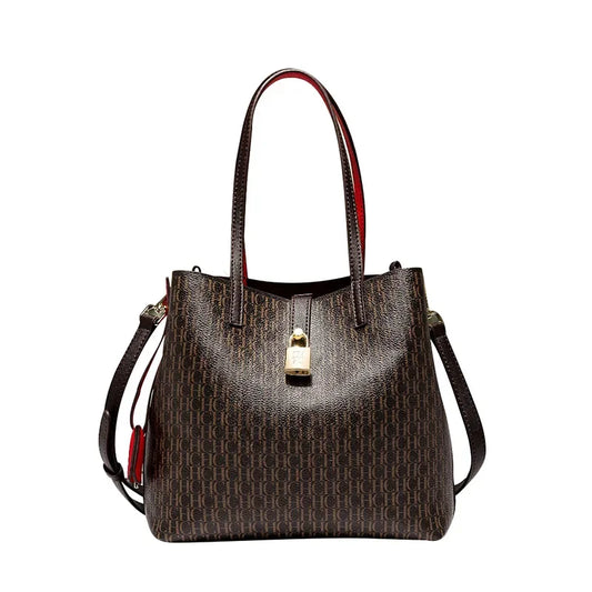 Versatile Large Leather Laptop Tote Bag - Extra Large - LODIMAE FASHION 