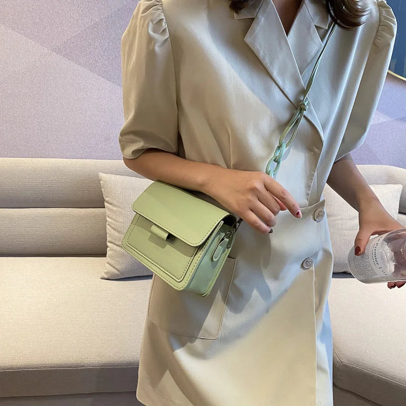 Classic Designer PU Leather Crossbody Bag for Women - LODIMAE FASHION 