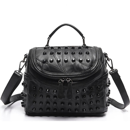 Luxury Ladies Genuine Leather Crossbody Bag - LODIMAE FASHION 