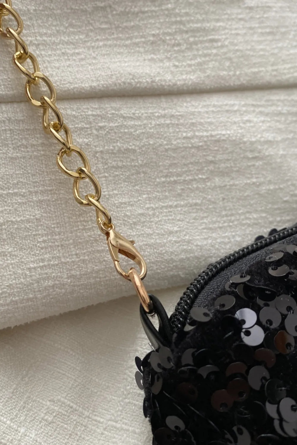 Sequin Removable Strap Shoulder Bag – Glamorous Evening Purse - LODIMAE FASHION 