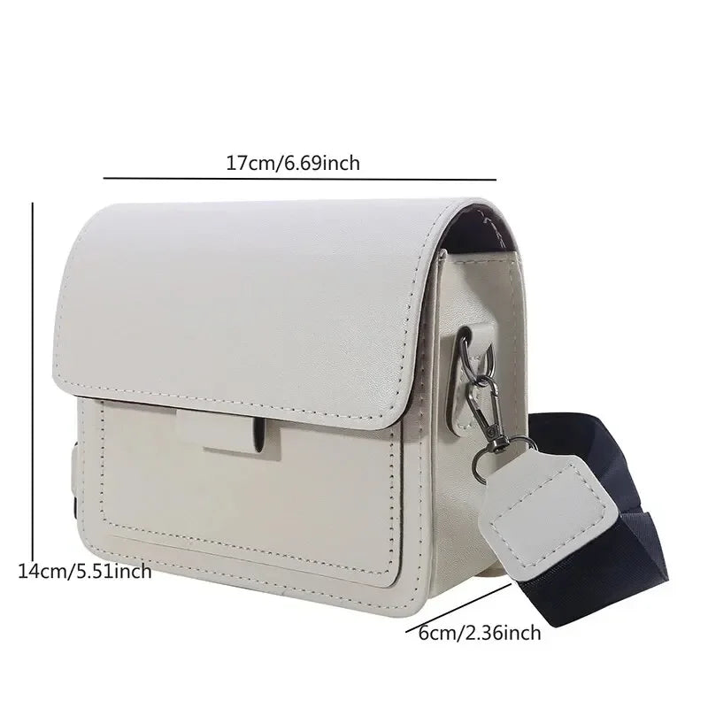 Classic Designer PU Leather Crossbody Bag for Women - LODIMAE FASHION 