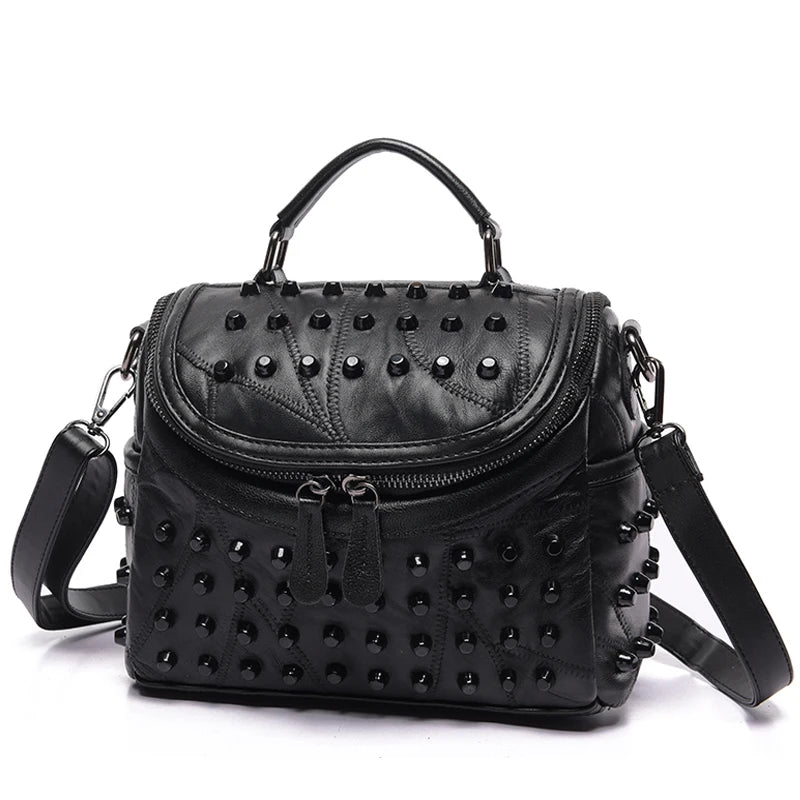 Luxury Ladies Genuine Leather Crossbody Bag - LODIMAE FASHION 