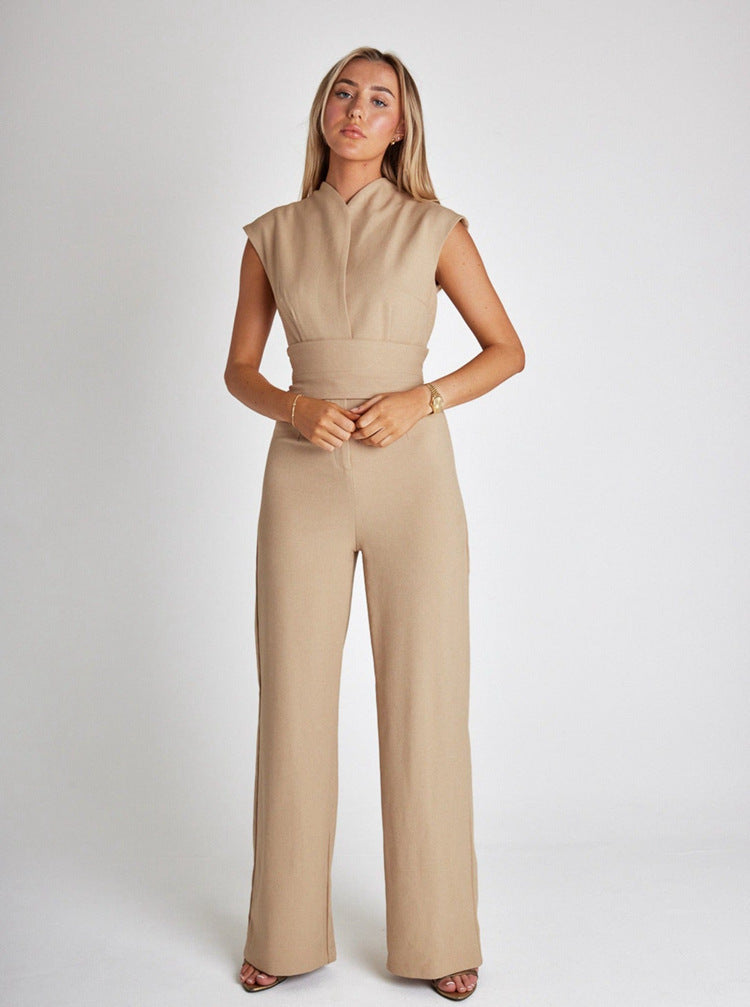 Solid Color Stylish Jumpsuit - LODIMAE FASHION 