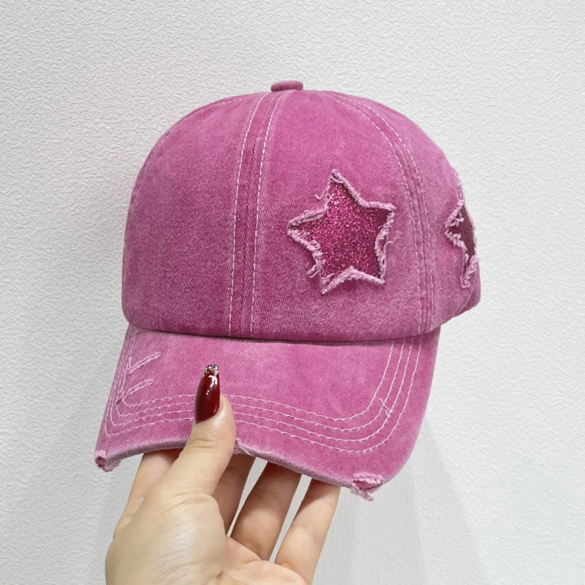 Star Adjustable Baseball Cap - LODIMAE FASHION 