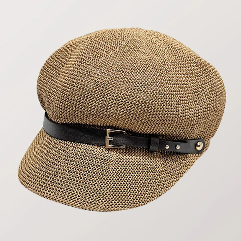 Straw Woven Buckle Hat - LODIMAE FASHION 