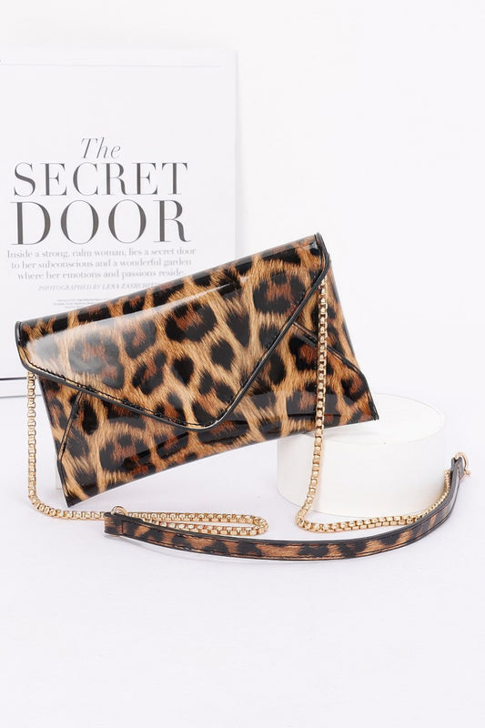 Enamel Envelope Clutch - LODIMAE FASHION 