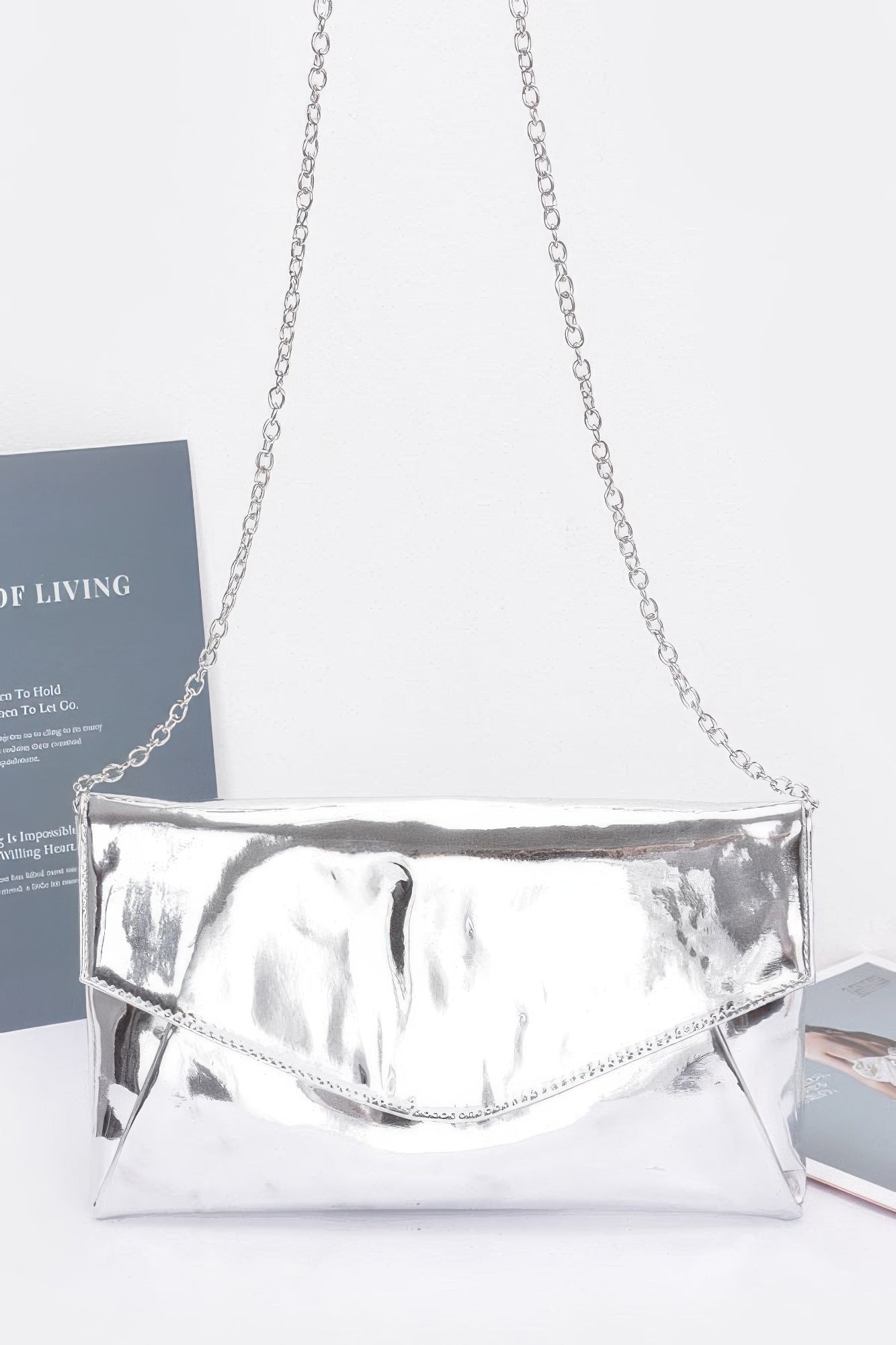 Mirror Envelope Clutch - LODIMAE FASHION 
