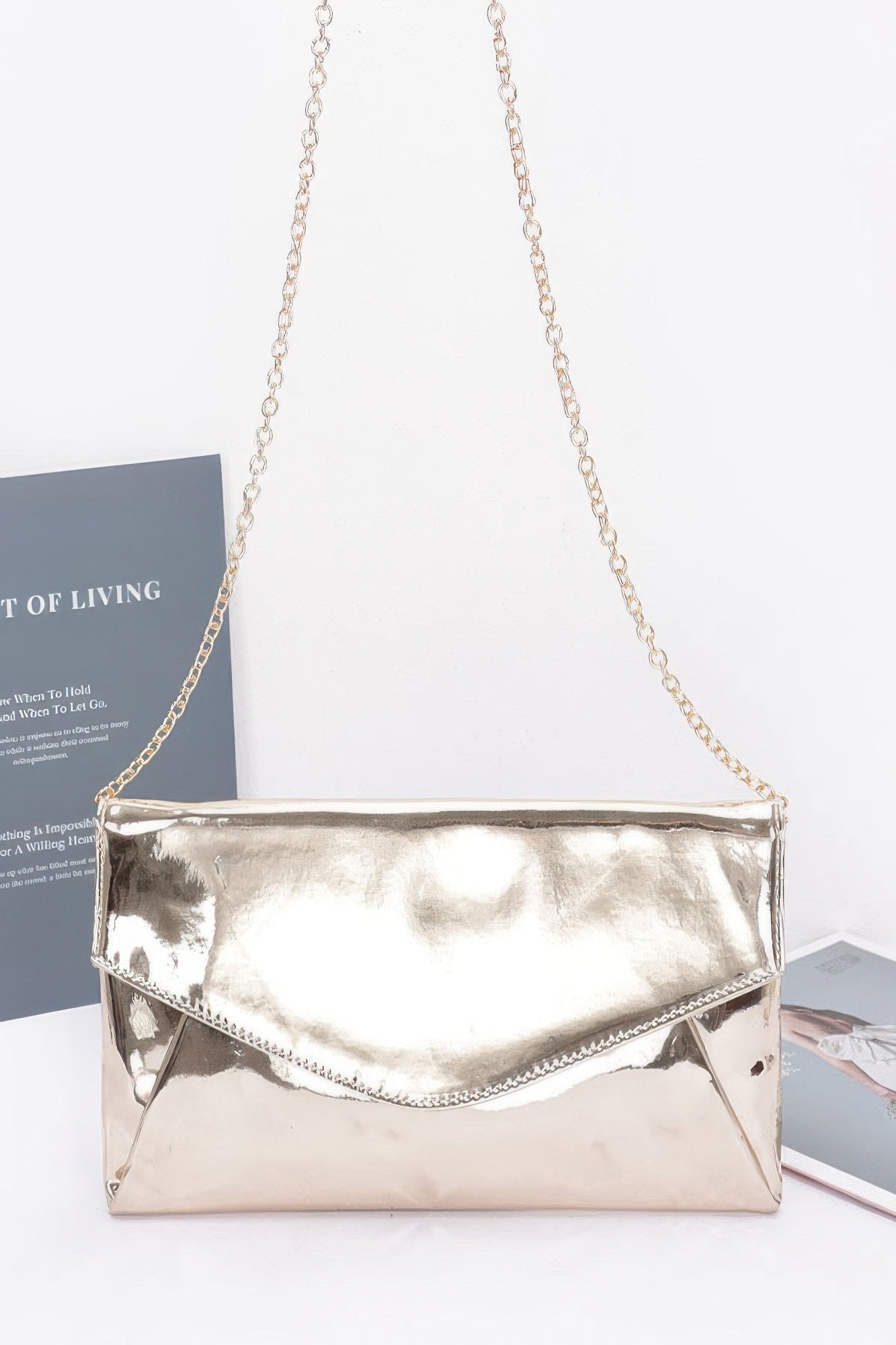 Mirror Envelope Clutch - LODIMAE FASHION 