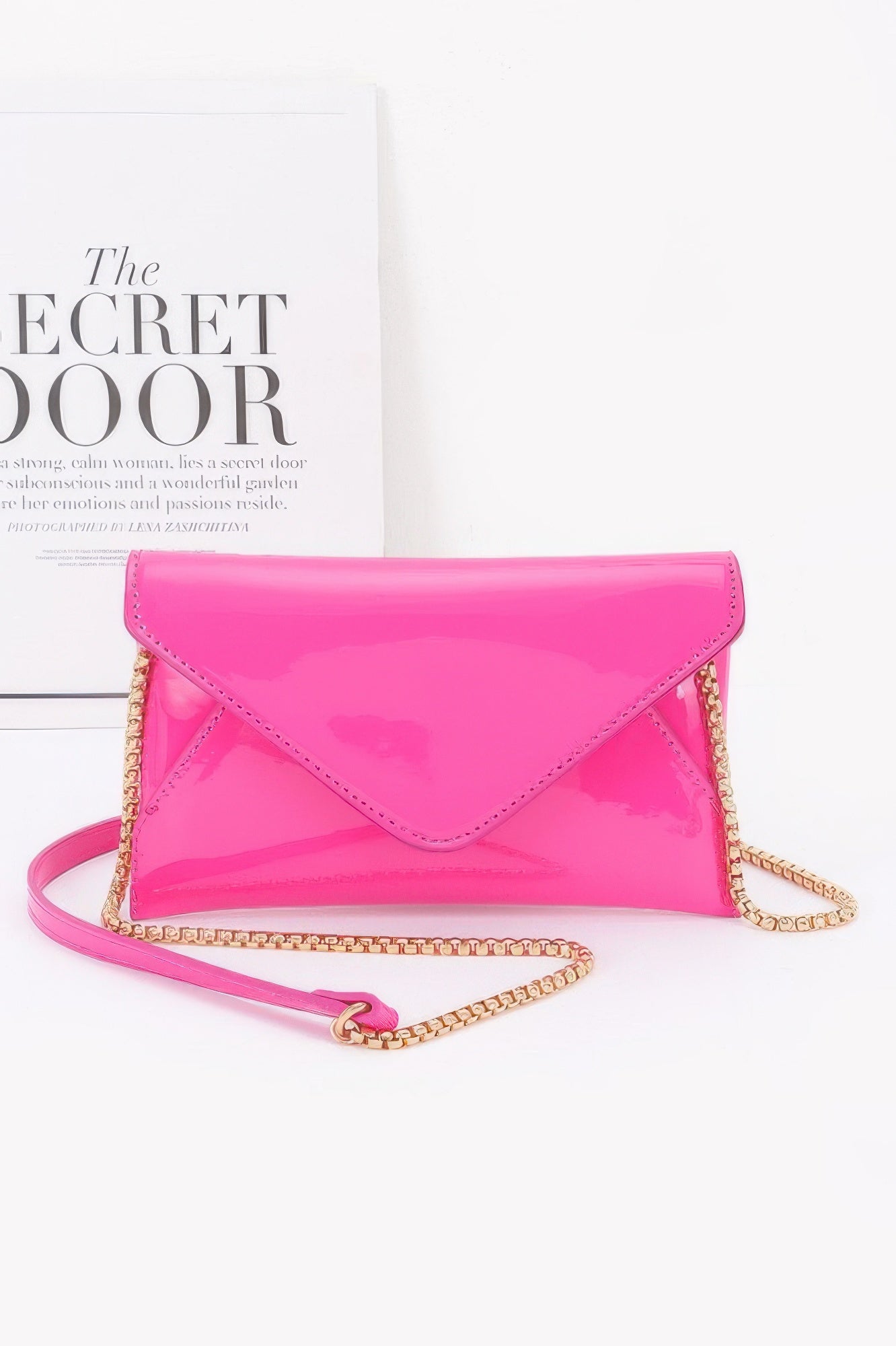 Enamel Envelope Clutch - LODIMAE FASHION 