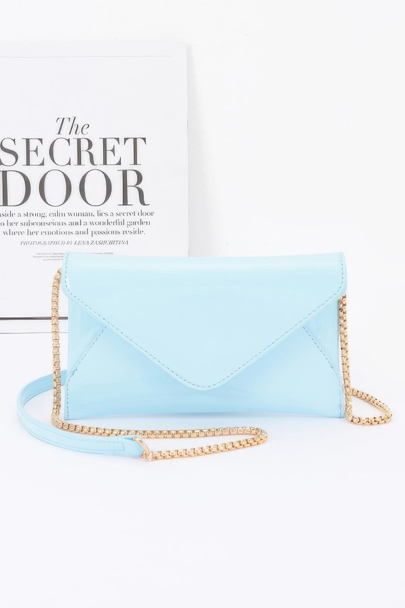 Enamel Envelope Clutch - LODIMAE FASHION 