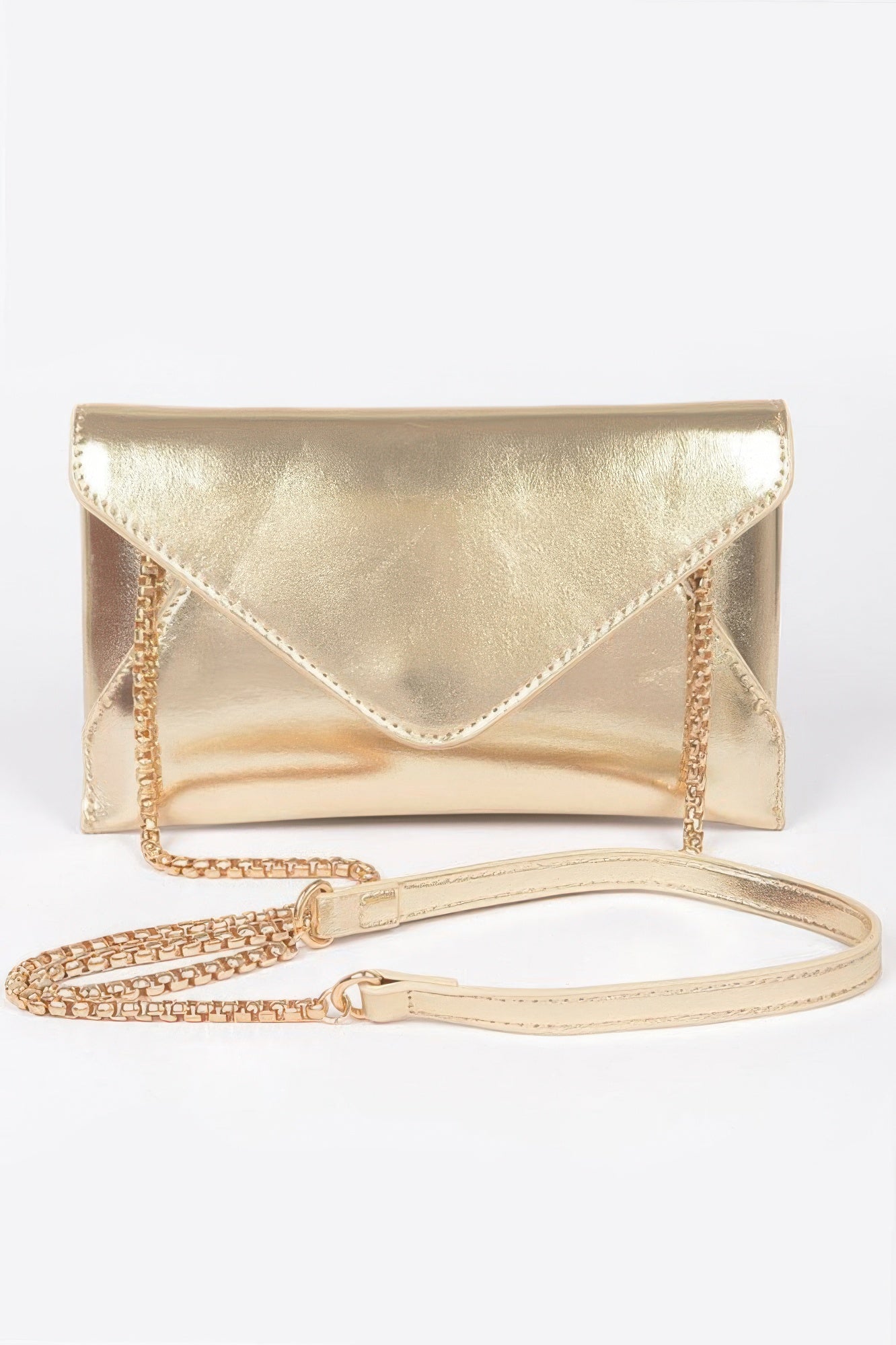 Metallic Small Envelope Clutch - LODIMAE FASHION 