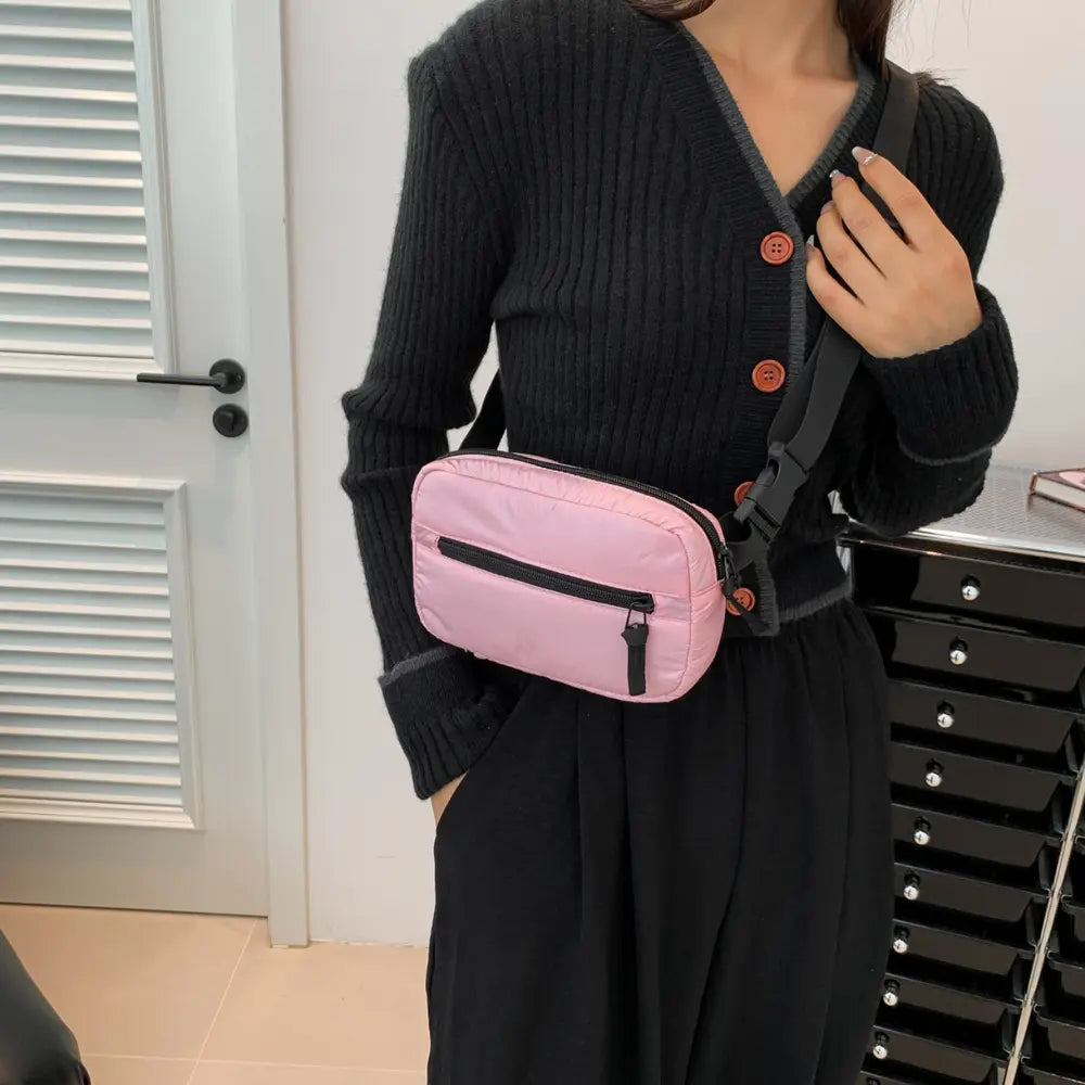 Women's Adjustable Strap Sling Bag – Casual Crossbody Shoulder Purse - LODIMAE FASHION 