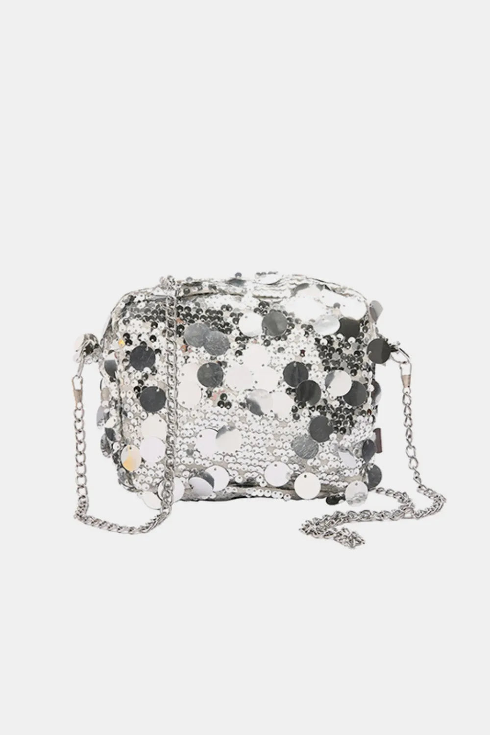 Sequin Chain Shoulder Bag - LODIMAE FASHION 