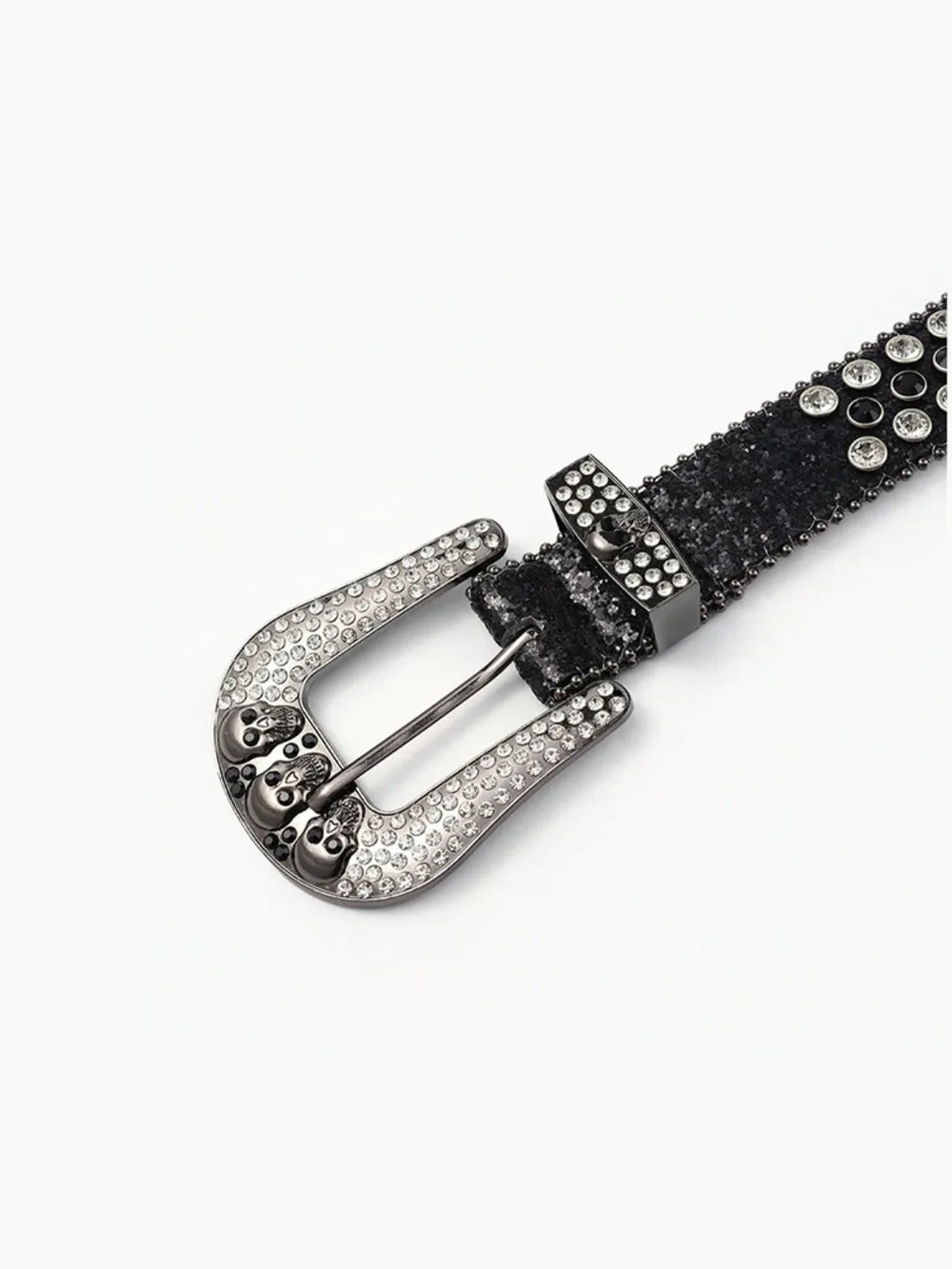 PU Leather Skull Belt - LODIMAE FASHION 