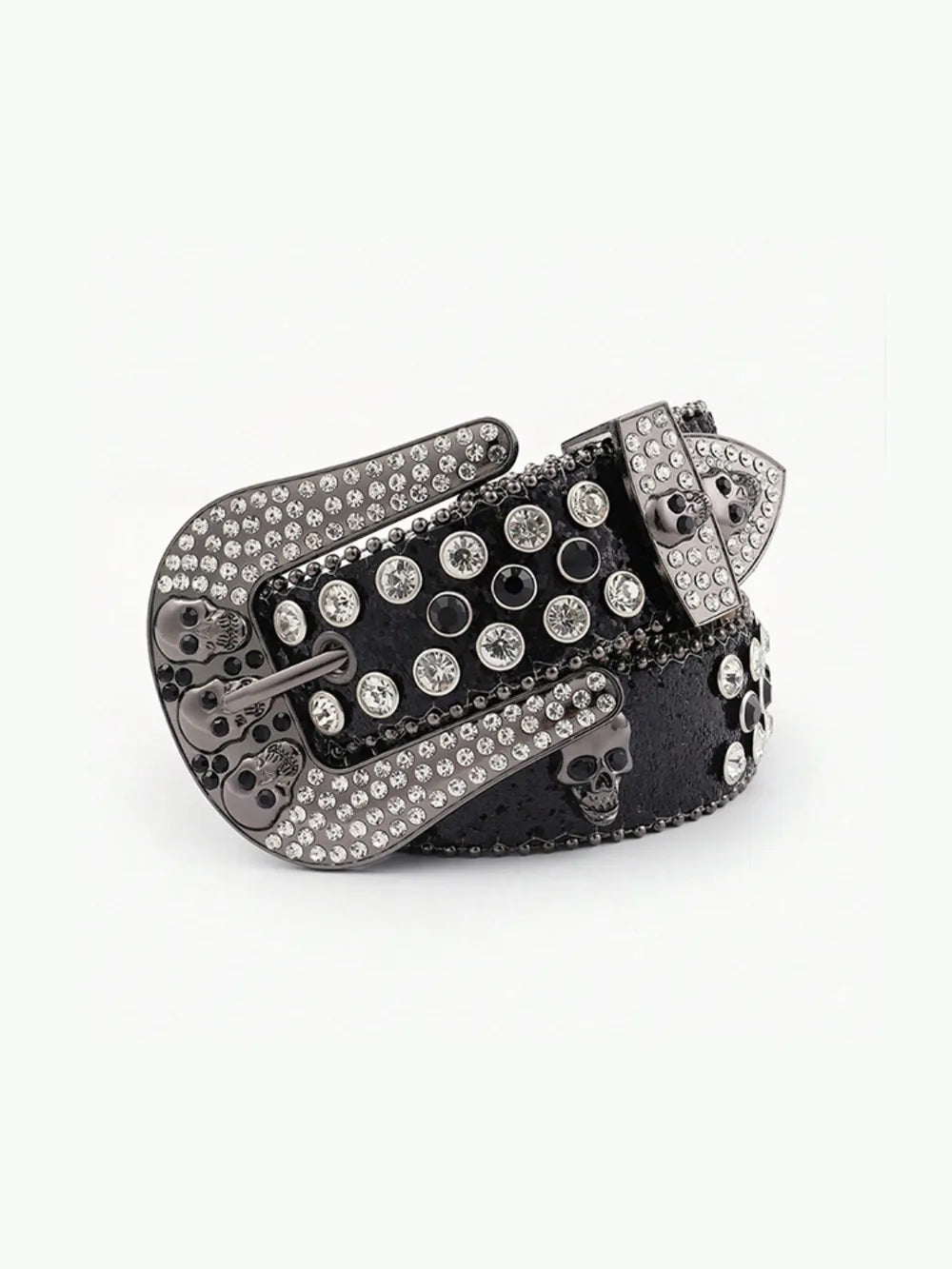 PU Leather Skull Belt - LODIMAE FASHION 
