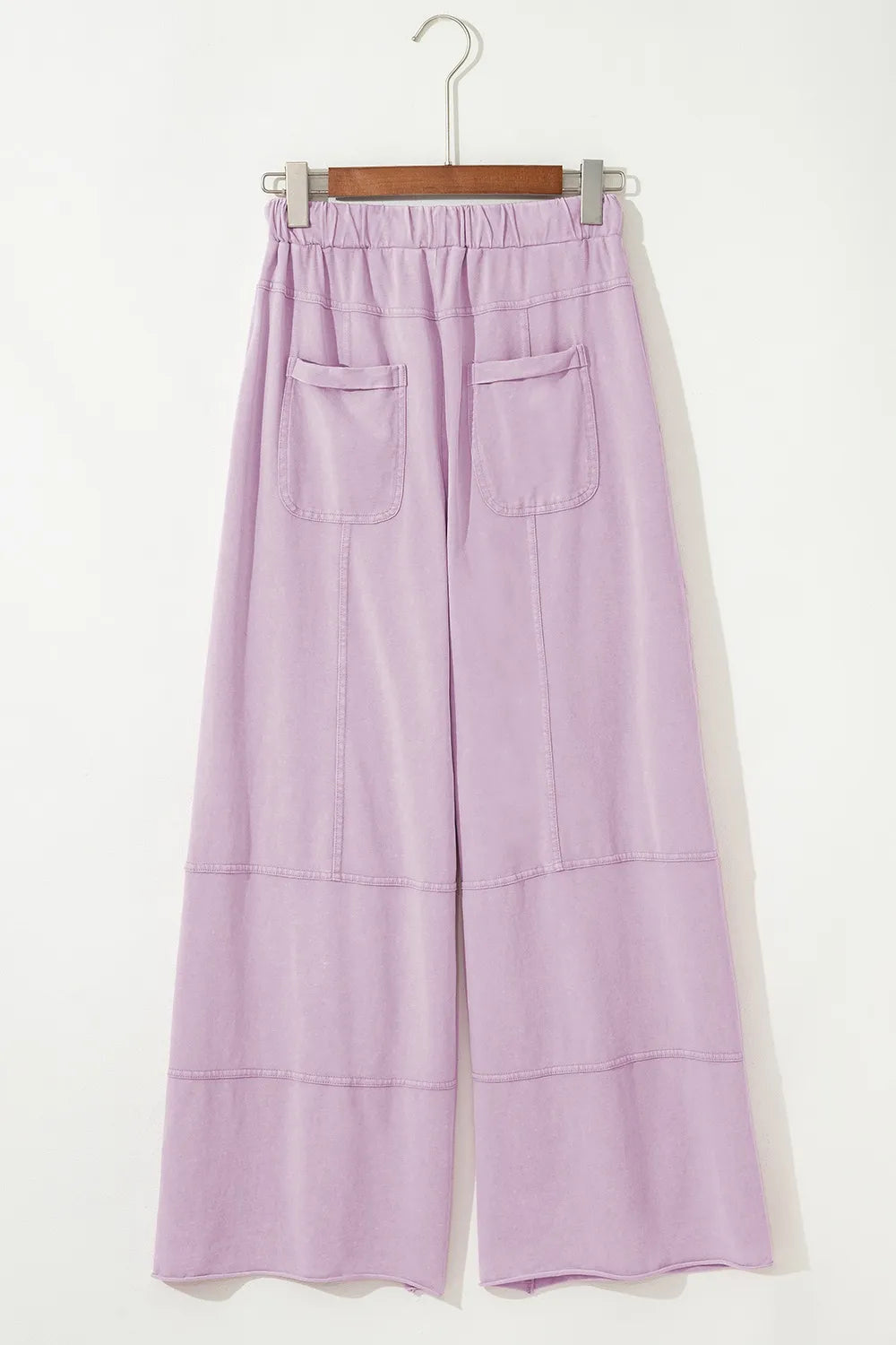 Wide-Leg Cargo Pants with Drawstring Waist - LODIMAE FASHION 