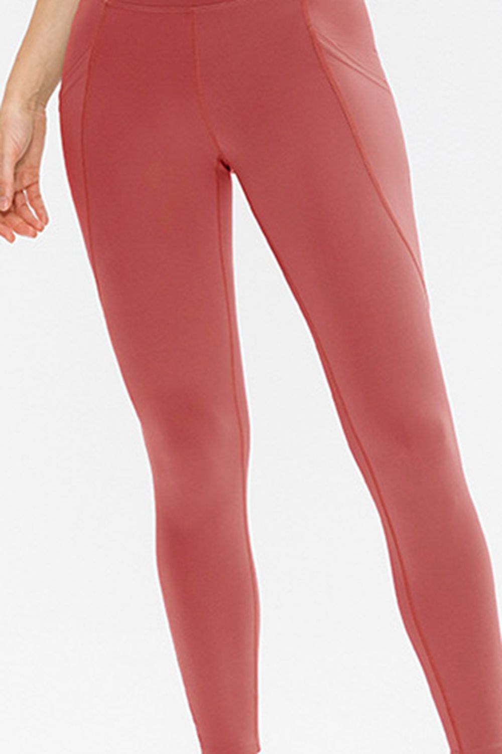 Slim Fit Long Active Leggings with Pockets - LODIMAE FASHION 