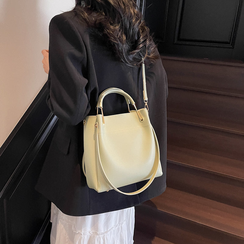 Bucket Bag Simple All-match Portable Shoulder Crossbody Bags - LODIMAE FASHION 