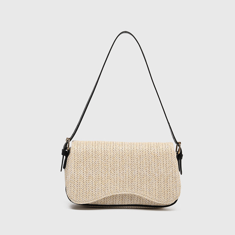 Straw Bag Women's Shoulder Bag - LODIMAE FASHION 